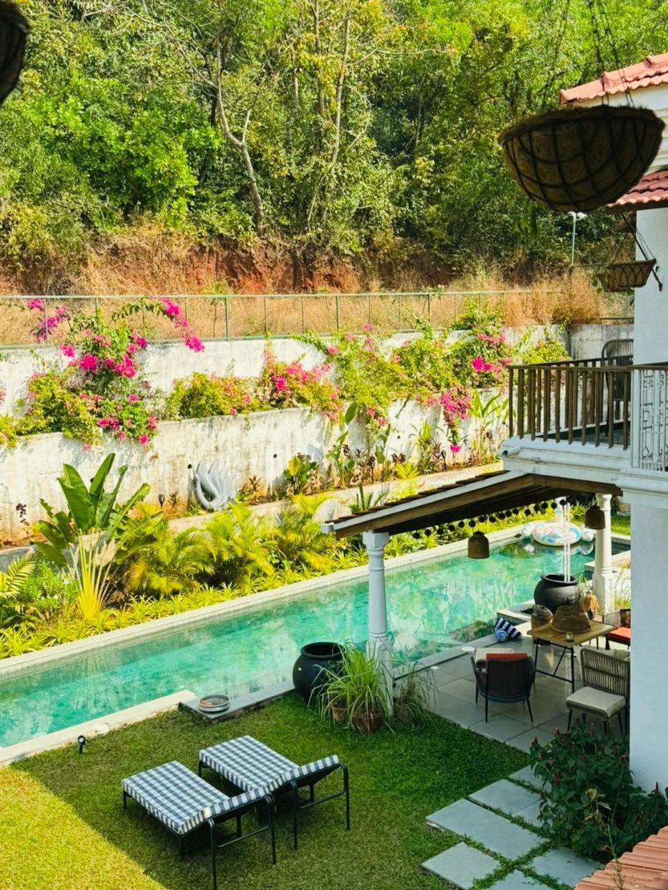Casa Azul- Luxury 4Bhk Assagao With Private Pool Villa Vagator Exterior foto